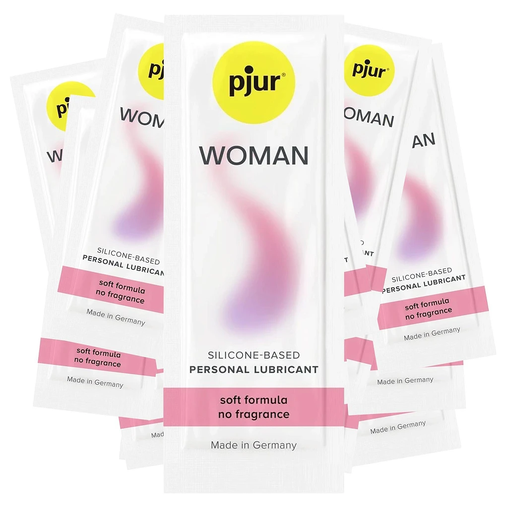 Lubrykant silikonowy Pjur Woman – bezzapachowy, zestaw 50 po 1,5 ml
