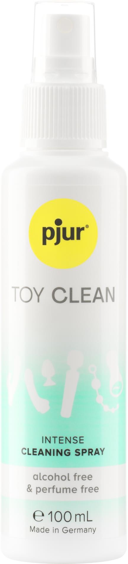 Spray do czyszczenia zabawek Pjur Toy Clean – bez alkoholu, 100 ml — zdjęcie 1