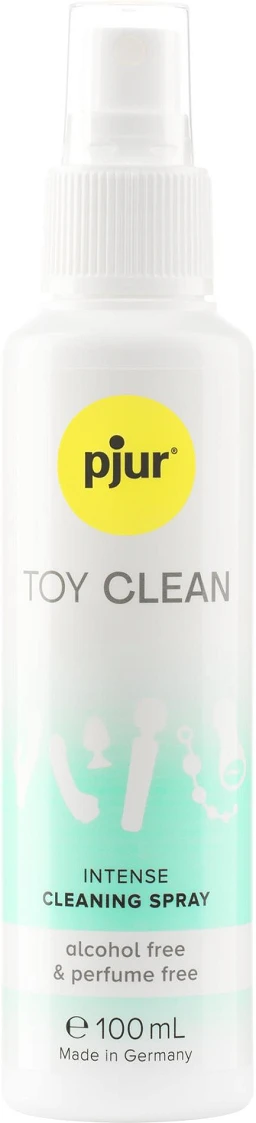 Spray do czyszczenia zabawek Pjur Toy Clean – bez alkoholu, 100 ml