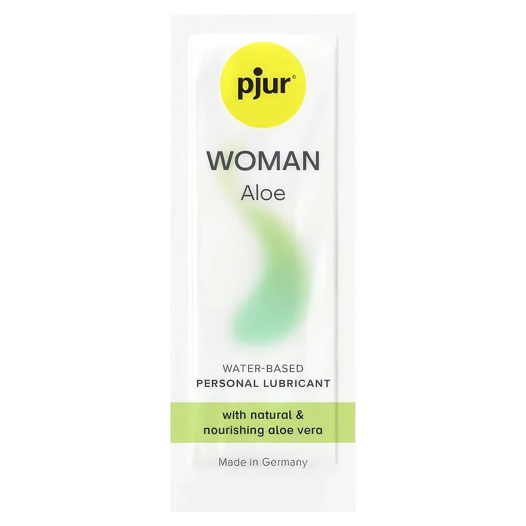 Lubrykant wodny Pjur Woman Aloe – z aloesem, 2 ml