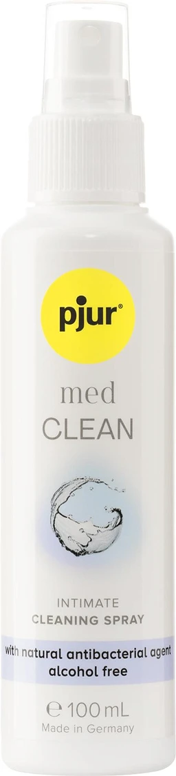Spray do higieny intymnej Pjur Med Clean – bez alkoholu, 100 ml