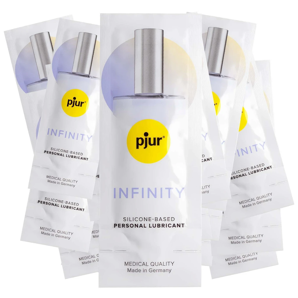 Lubrykant silikonowy Pjur Infinity – zestaw 50 po 1,5 ml