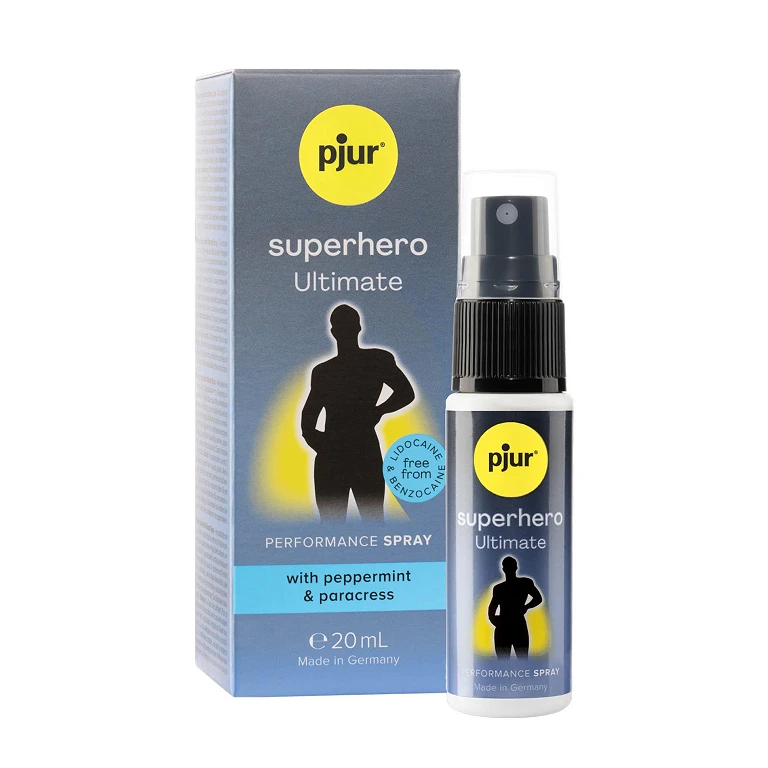 Spray opóźniający Pjur superhero Ultimate – 20 ml, bez lidokainy