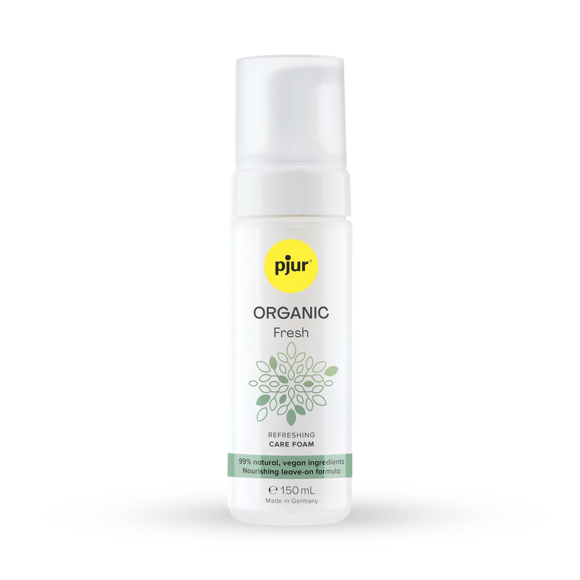 Pianka do higieny intymnej Pjur Organic Fresh – wegańska, 150 ml — zdjęcie 1