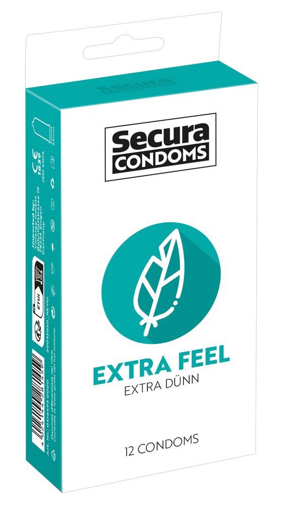 Prezerwatywy Extra Feel 12 sztuk - ultra cienkie — zdjęcie 1