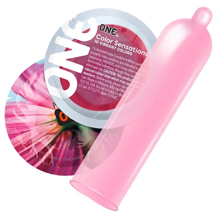 Prezerwatywy ONE Flavor Waves x12 – smakowe, 53 mm