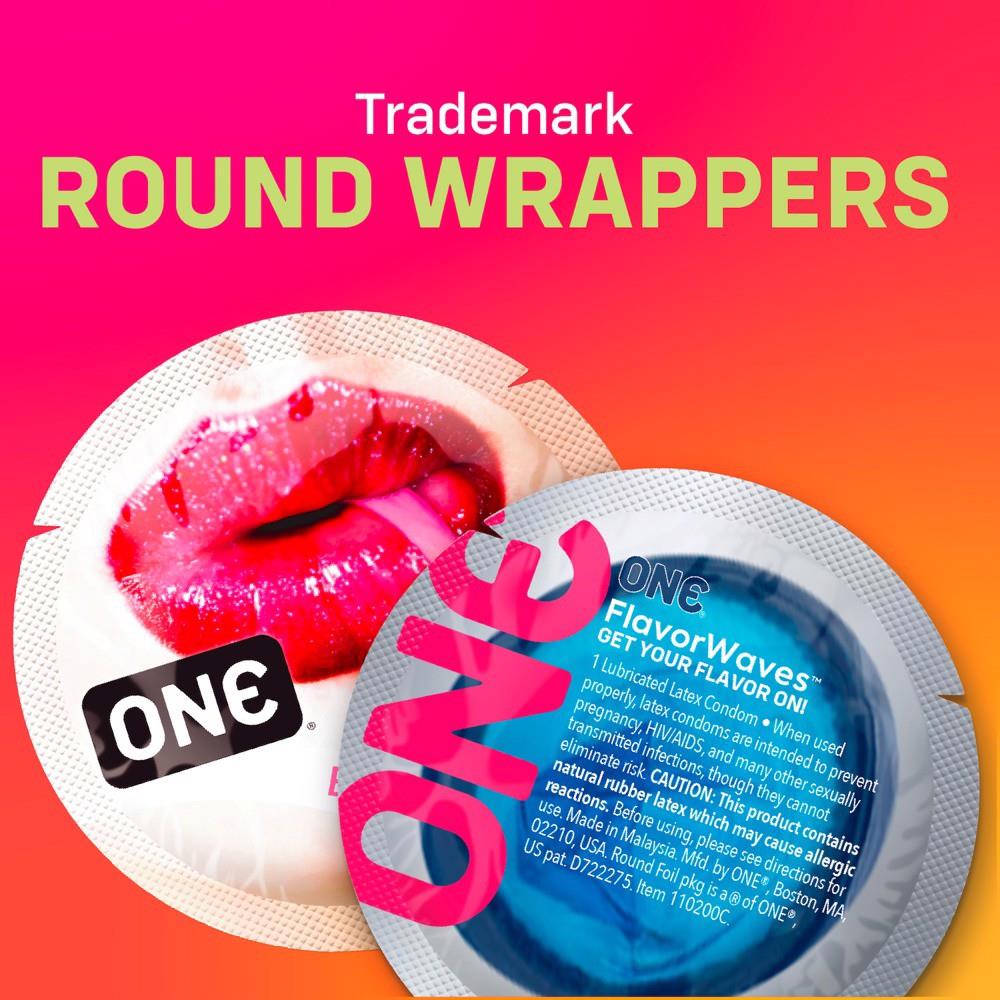 Prezerwatywy ONE Flavor Waves x12 – smakowe, 53 mm — zdjęcie 4