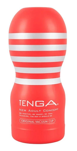 Masturbator Original Vacuum Cup – jednorazowy, z efektem próżni