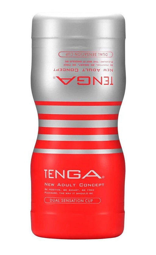 Masturbator Tenga Dual Sensation Cup – dwustronny, 15 cm