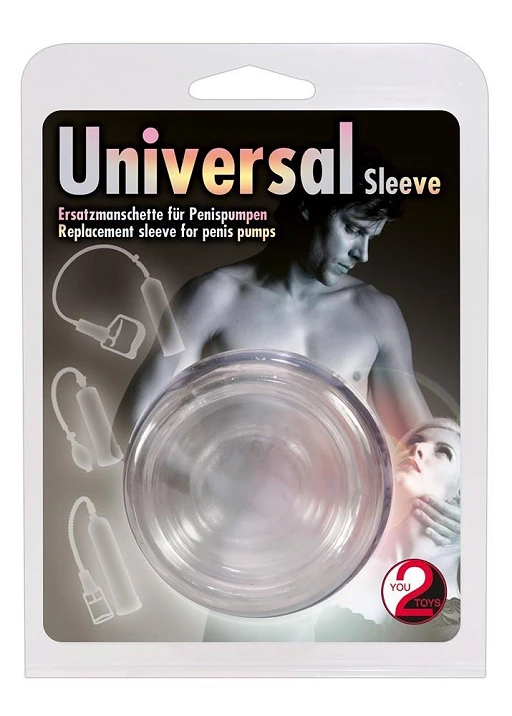 Pompka próżniowa Replacement Cuff - przezroczysty rękaw