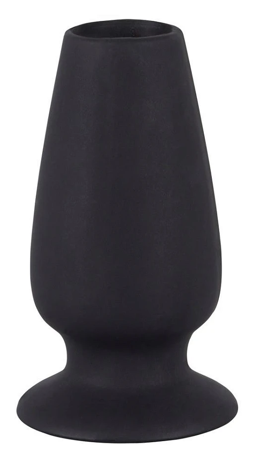Korek analny Lust Tunnel M – pusty w środku, silikon, 10 cm — zdjęcie 4