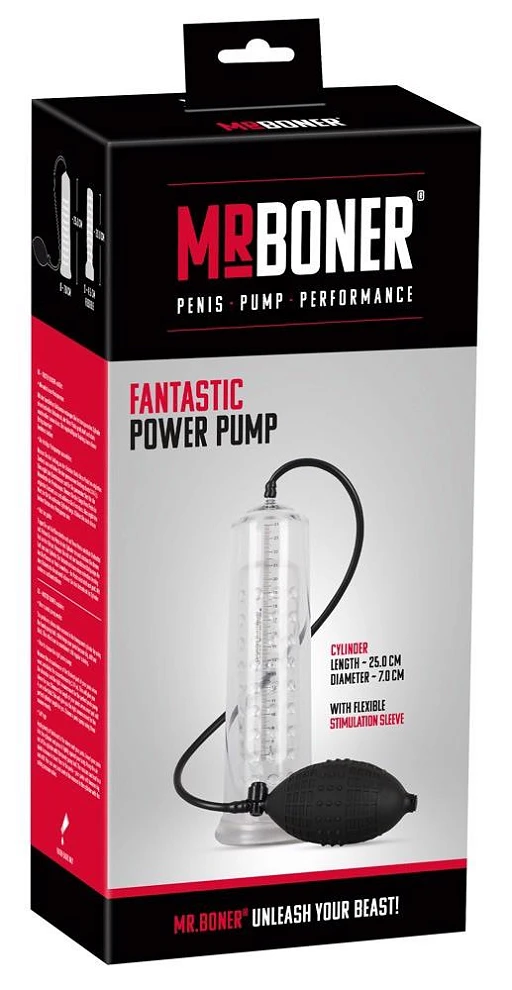 Pompka próżniowa Fantastic Power Pump - z nubbingowym