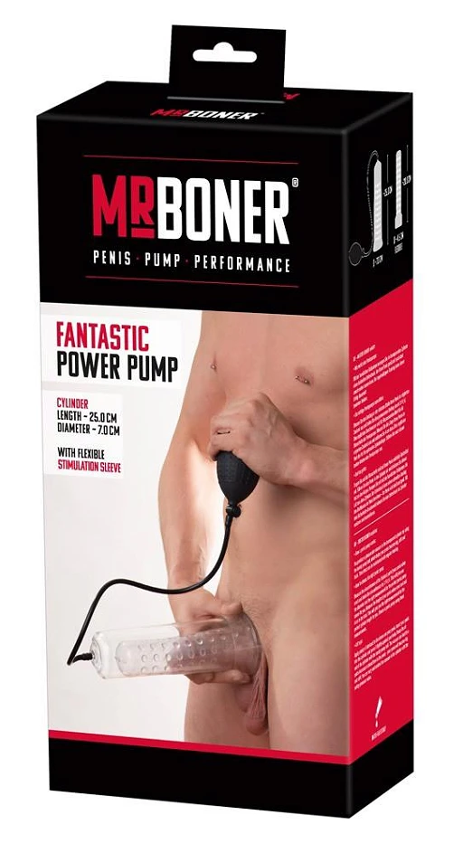 Pompka próżniowa Fantastic Power Pump - z nubbingowym — zdjęcie 8