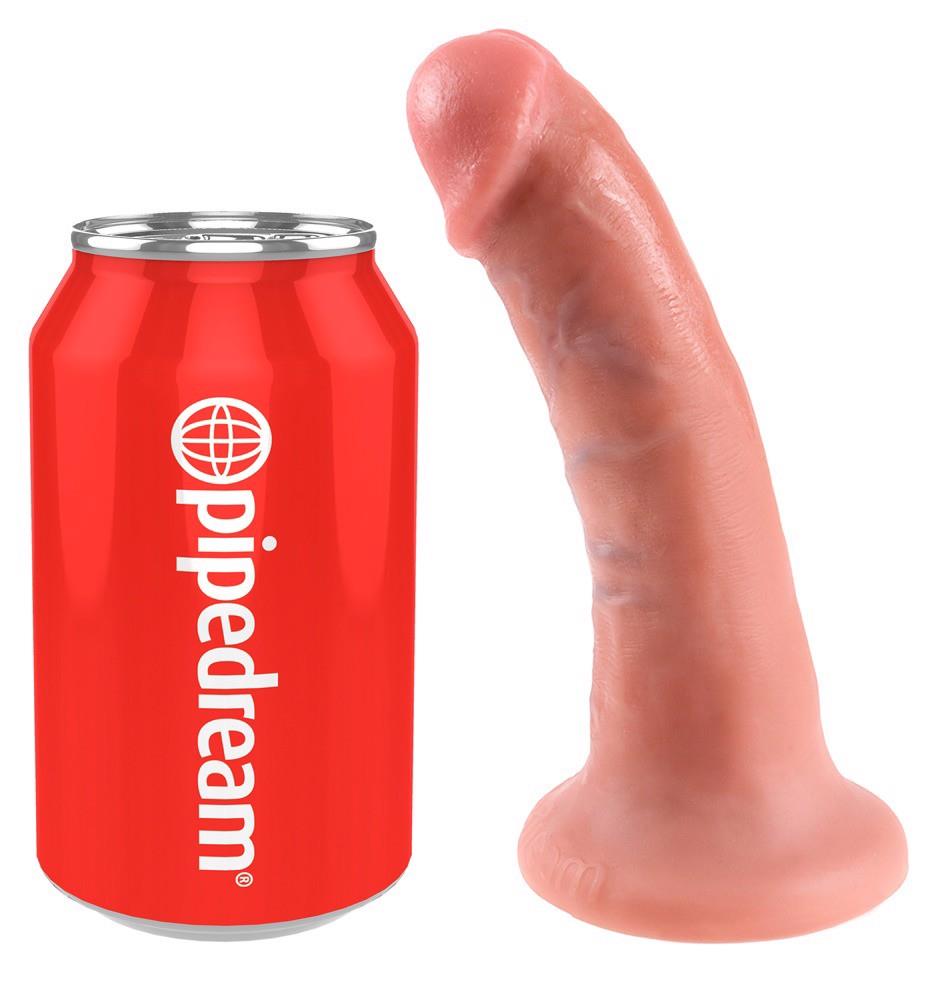 Dildo 6 Inch – przyssawka, realistyczny kształt — zdjęcie 2
