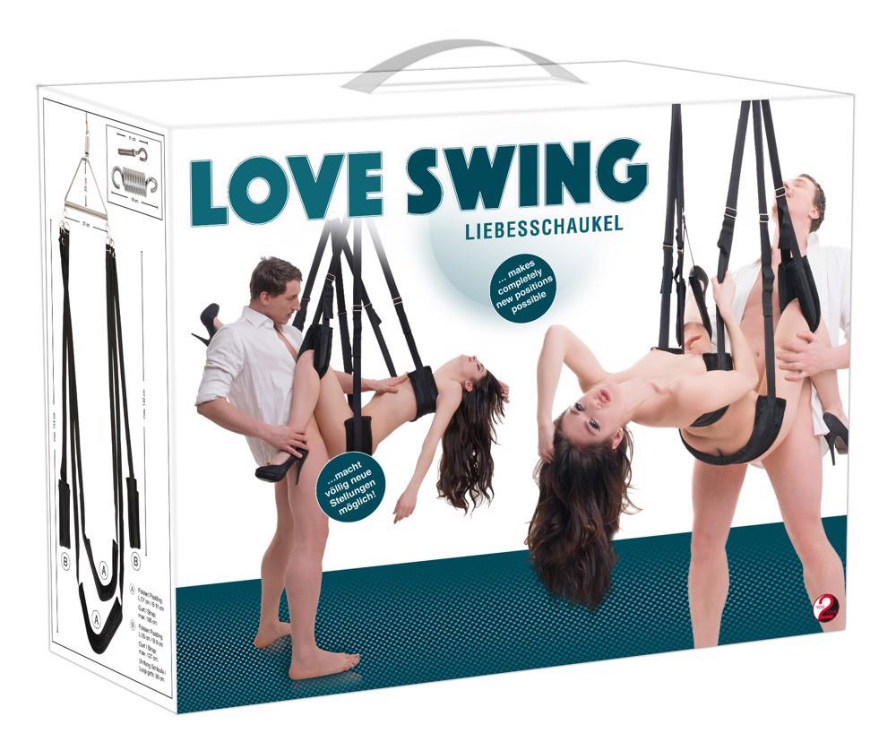 Huśtawka Love Swing - regulowana i wytrzymała — zdjęcie 2