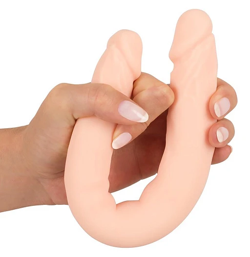 Podwójne dildo Double Dong – 30,5 cm, silikon — zdjęcie 6
