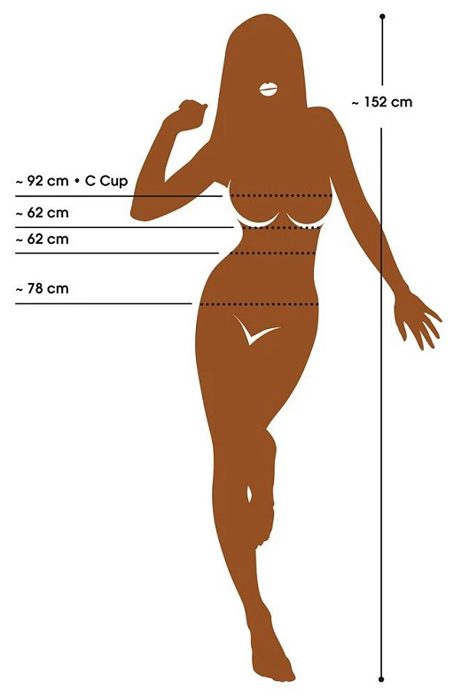 Realistyczna lalka Tyra - PVC 152 cm — zdjęcie 6