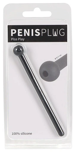 Rozszerzacz cewki moczowej Piss Play – silikonowy, 0,7 cm — zdjęcie 9