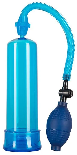 Pompka próżniowa Blue - przezroczysty cylinder — zdjęcie 2