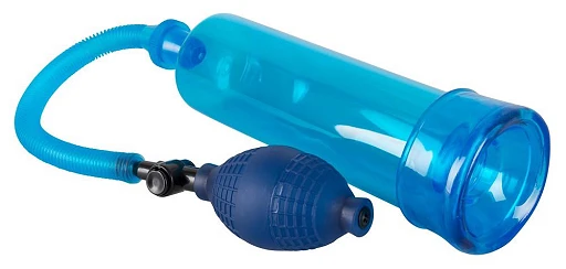 Pompka próżniowa Blue - przezroczysty cylinder — zdjęcie 3
