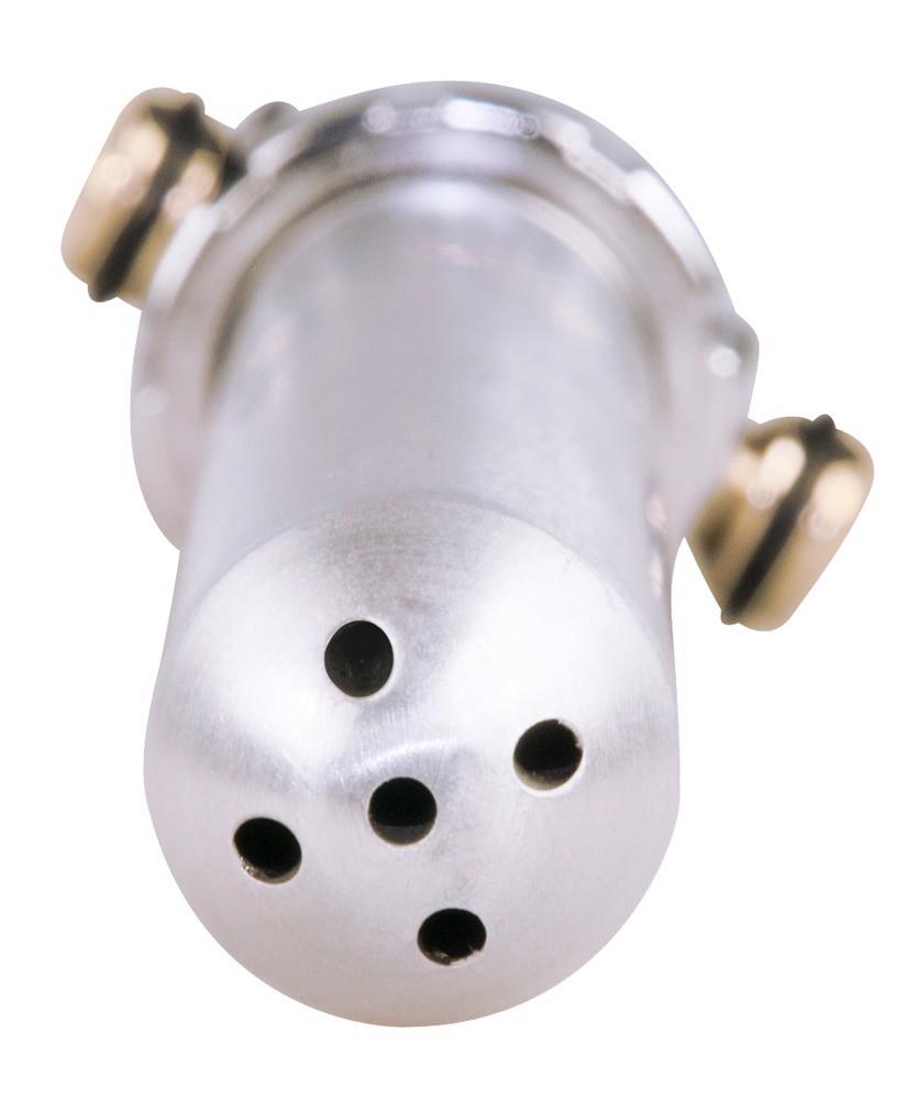 Prysznic analny Total Splash - aluminium, 5 otworów — zdjęcie 6