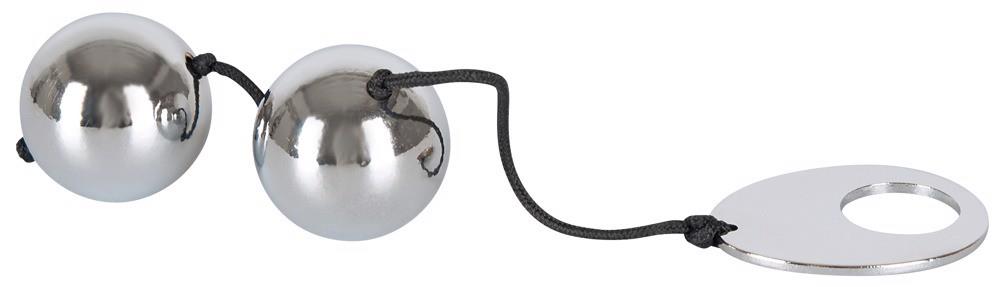 Kulki gejszy Metal Love Balls - 2 szt. stal — zdjęcie 2