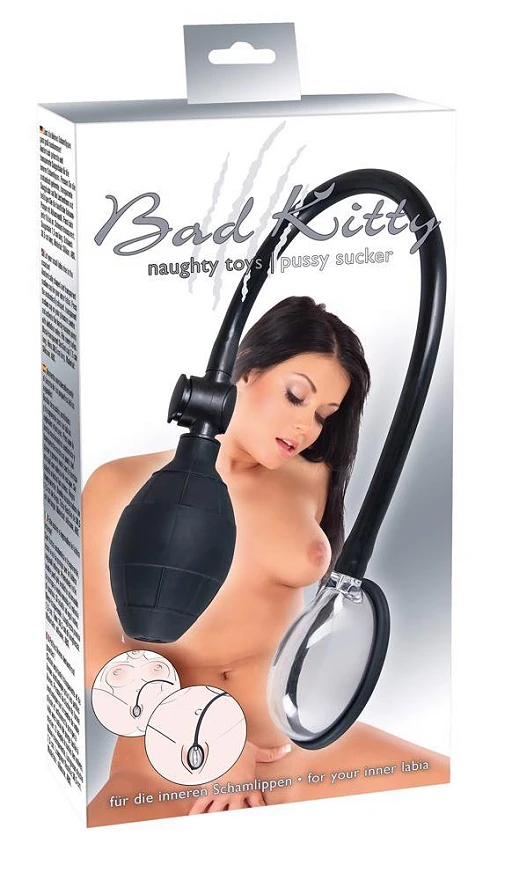 Pompka próżniowa Pussy Sucker Mini - silikon, ABS
