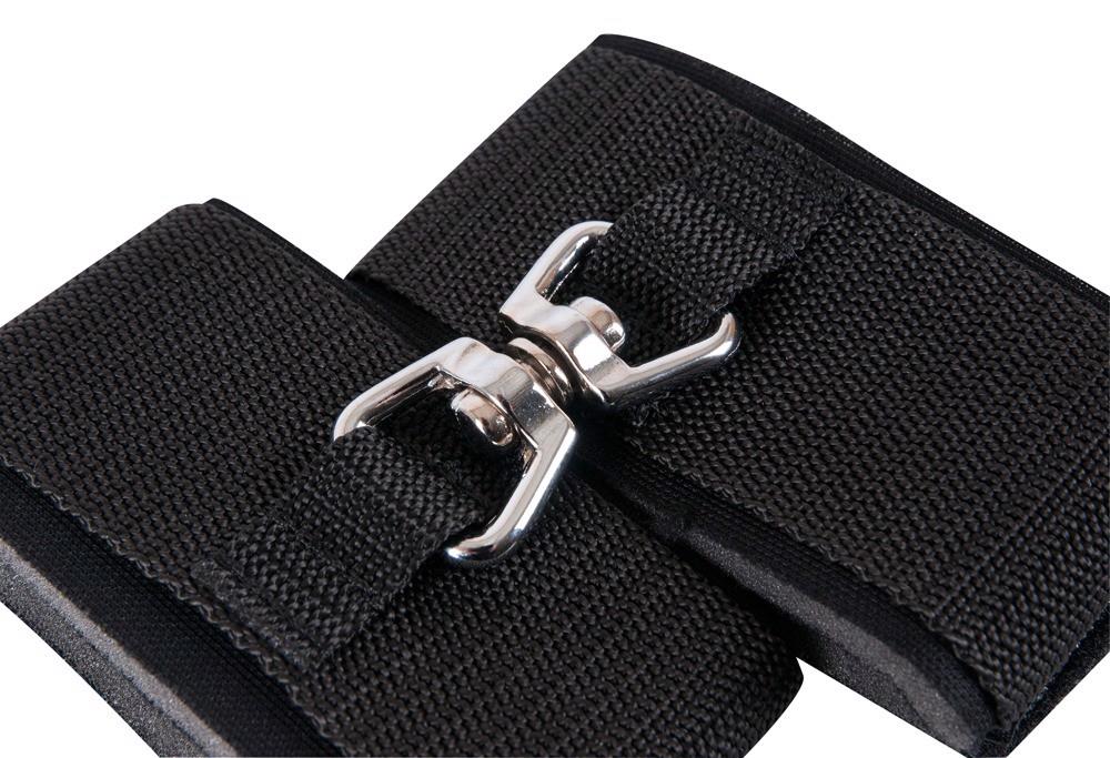 Kajdanki Bondage - wyściełane z opaską — zdjęcie 4