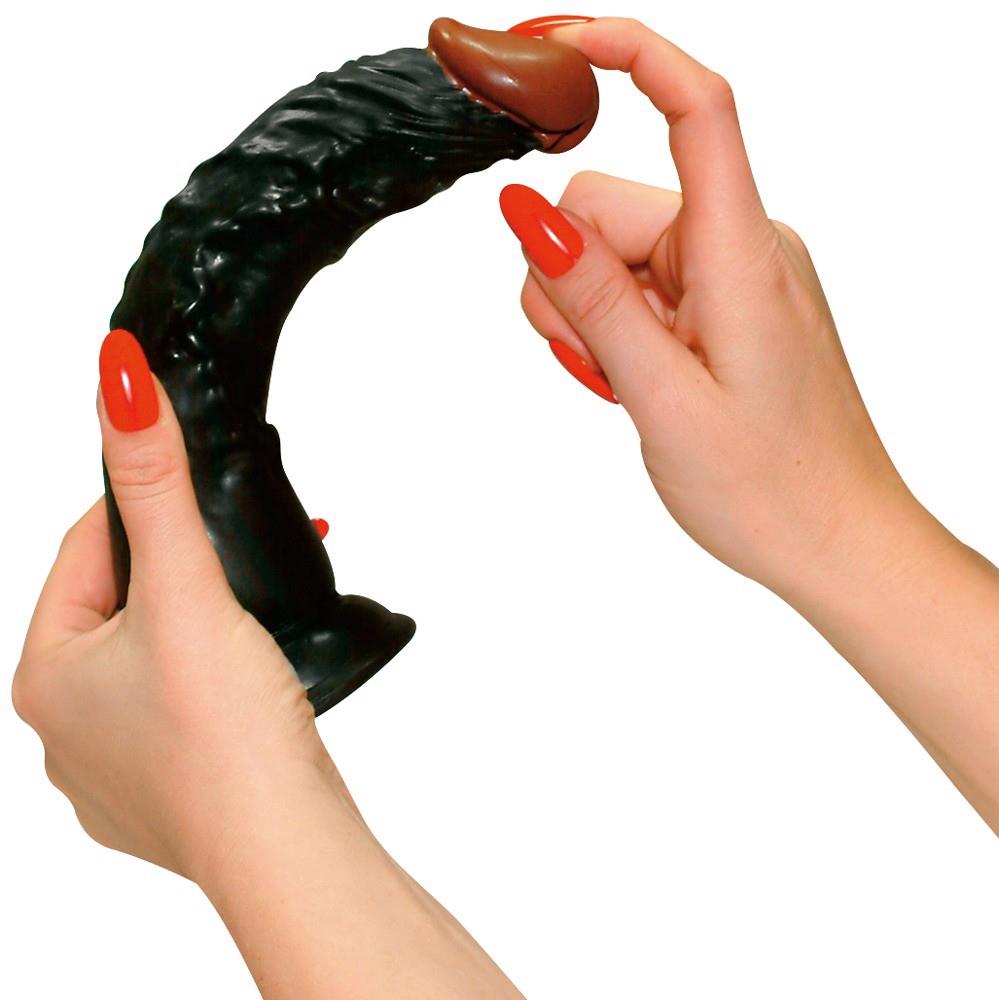 Dildo European Lover – 23 cm, realistyczne z przyssawką — zdjęcie 4