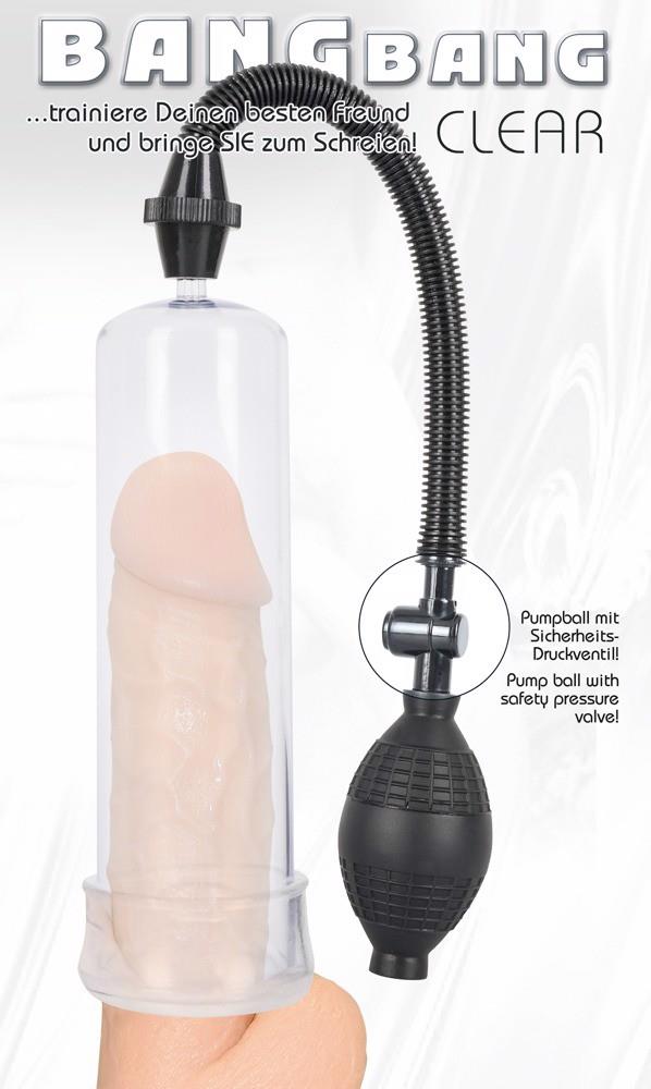 Pompka próżniowa Clear - przezroczysty cylinder — zdjęcie 8