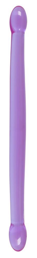 Podwójne dildo Candy Flexy Lover – 44 cm, elastyczne — zdjęcie 2