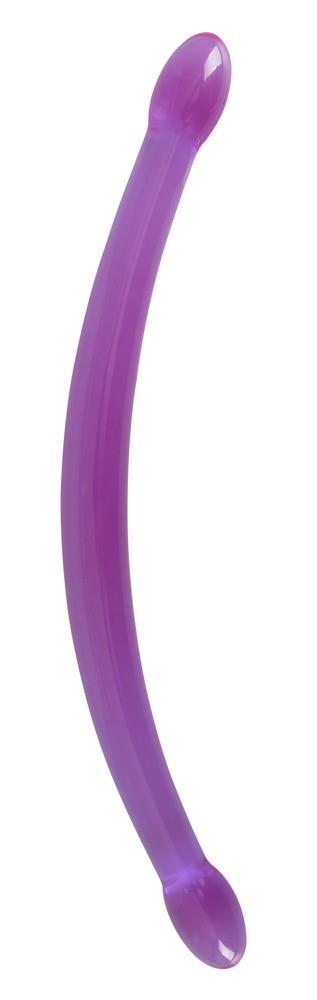 Podwójne dildo Candy Flexy Lover – 44 cm, elastyczne — zdjęcie 3
