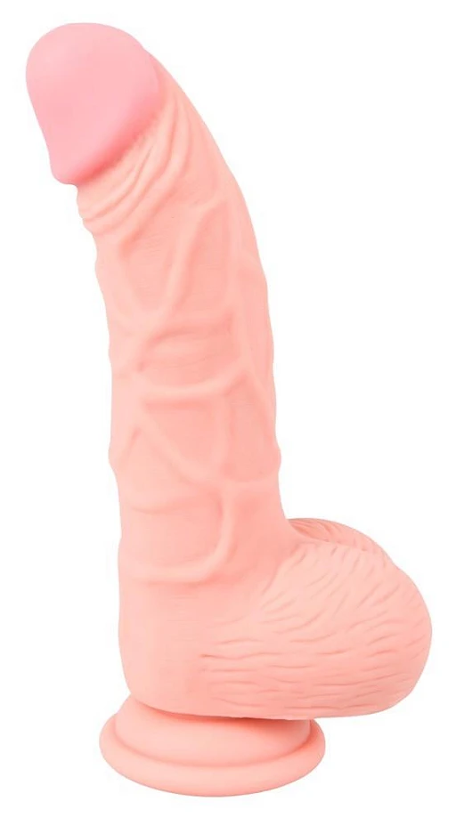 Dildo 20 cm – silikonowe, realistyczne, z przyssawką — zdjęcie 2
