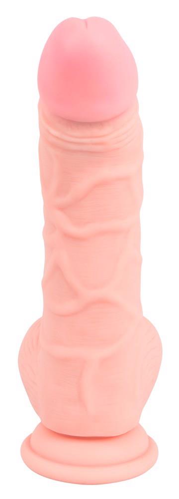 Dildo 20 cm – silikonowe, realistyczne, z przyssawką — zdjęcie 6