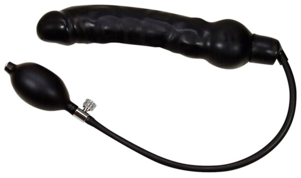 Dildo Blow Me Up – nadmuchiwane, lateksowe, 25 cm — zdjęcie 2