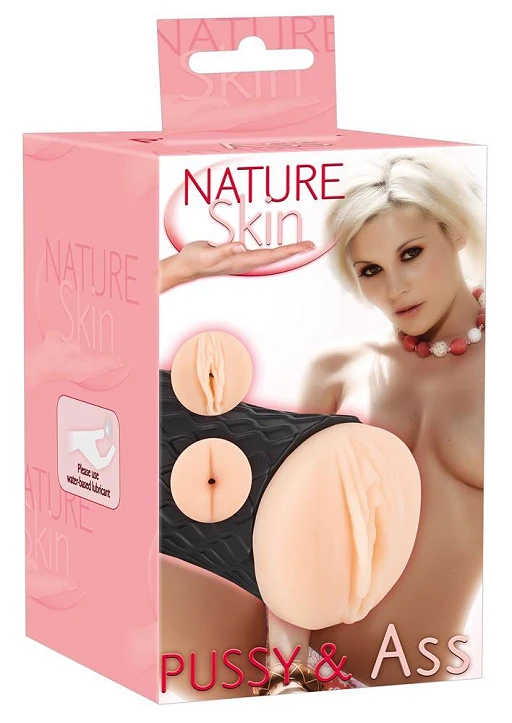 Masturbator Nature Skin Pussy & Ass – dwa kanały, rękaw — zdjęcie 7