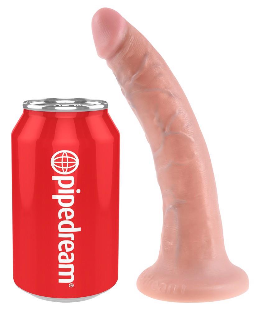 Dildo 7 inch Flesh – realistyczne, z przyssawką — zdjęcie 2