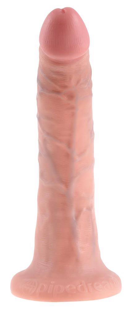 Dildo 7 inch Flesh – realistyczne, z przyssawką — zdjęcie 3