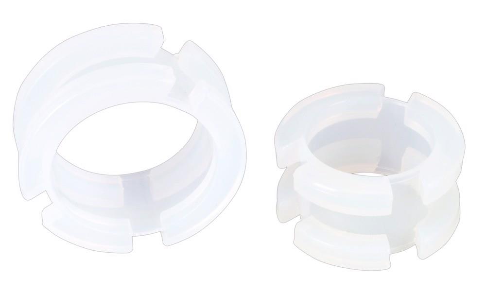 Klatka cnoty Cock Cage Set – 15 elementów, silikon — zdjęcie 5