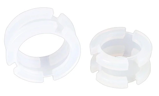 Klatka cnoty Cock Cage Set – 15 elementów, silikon — zdjęcie 5