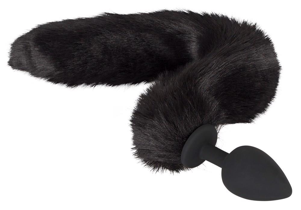 Korek analny Pet Play Plug & Ears L - ogon kota — zdjęcie 2