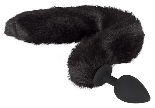 Korek analny Pet Play Plug & Ears L - ogon kota — zdjęcie 2
