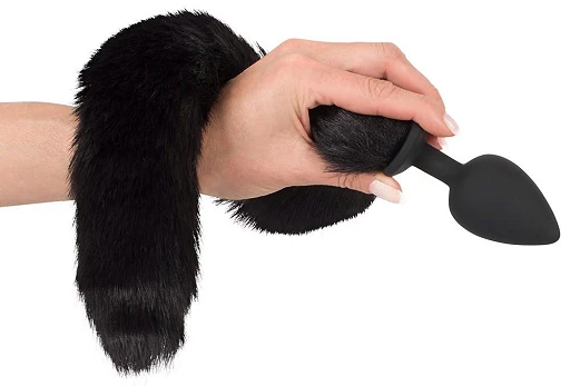 Korek analny Pet Play Plug & Ears L - ogon kota — zdjęcie 6