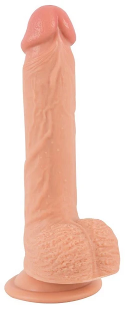 Dildo Real Lover Medium – płynny silikon, przyssawka — zdjęcie 2