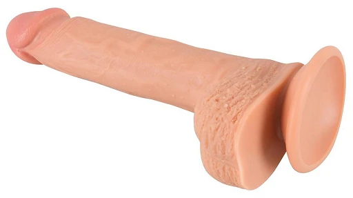 Dildo Real Lover Medium – płynny silikon, przyssawka — zdjęcie 4