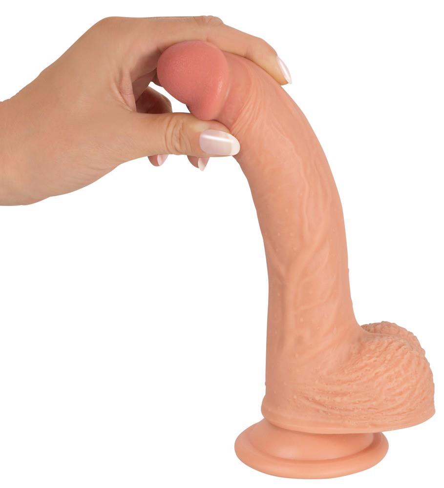 Dildo Real Lover Medium – płynny silikon, przyssawka — zdjęcie 7