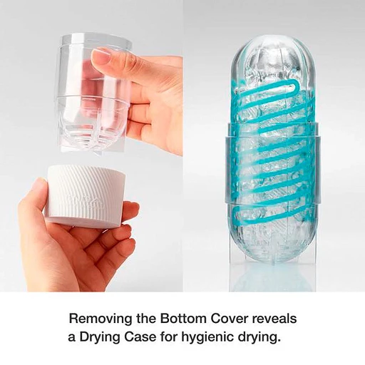 Masturbator Tenga Spinner 01 Tetra – wewnętrzna cewka, 13 cm — zdjęcie 8