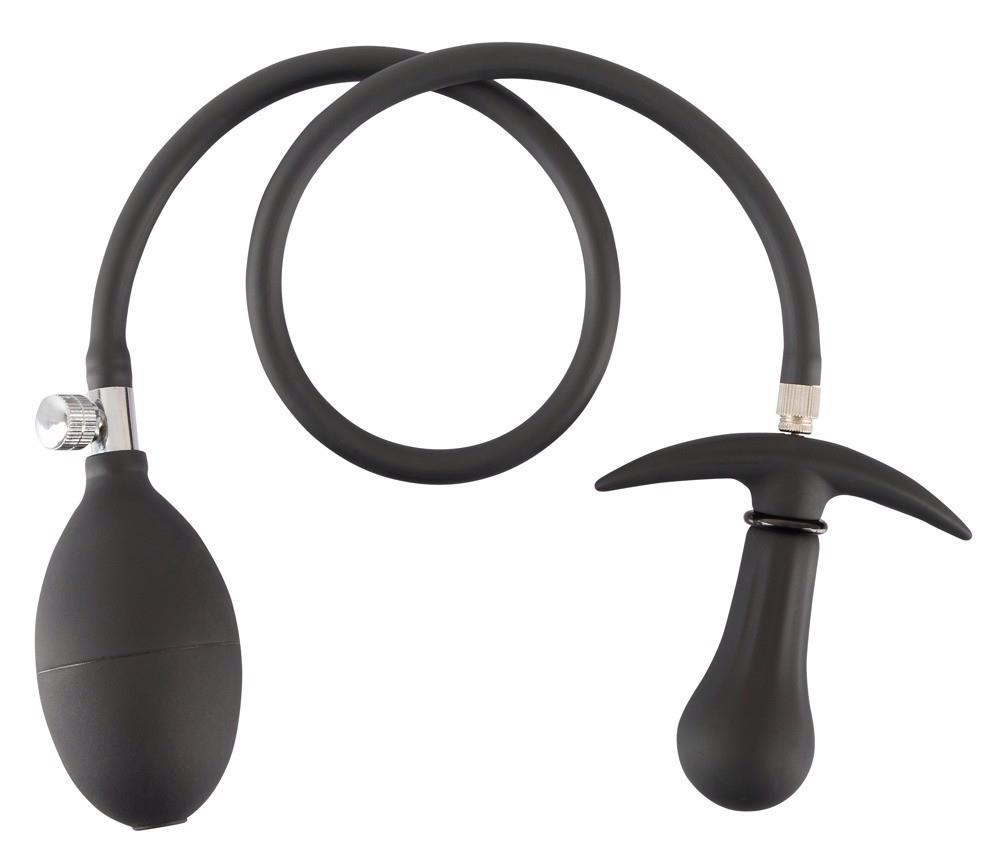 Korek analny Inflatable Plug - silikon/PU, pompowany — zdjęcie 1