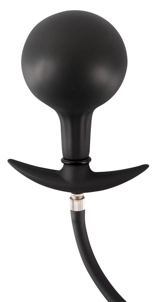 Korek analny Inflatable Plug - silikon/PU, pompowany — zdjęcie 5