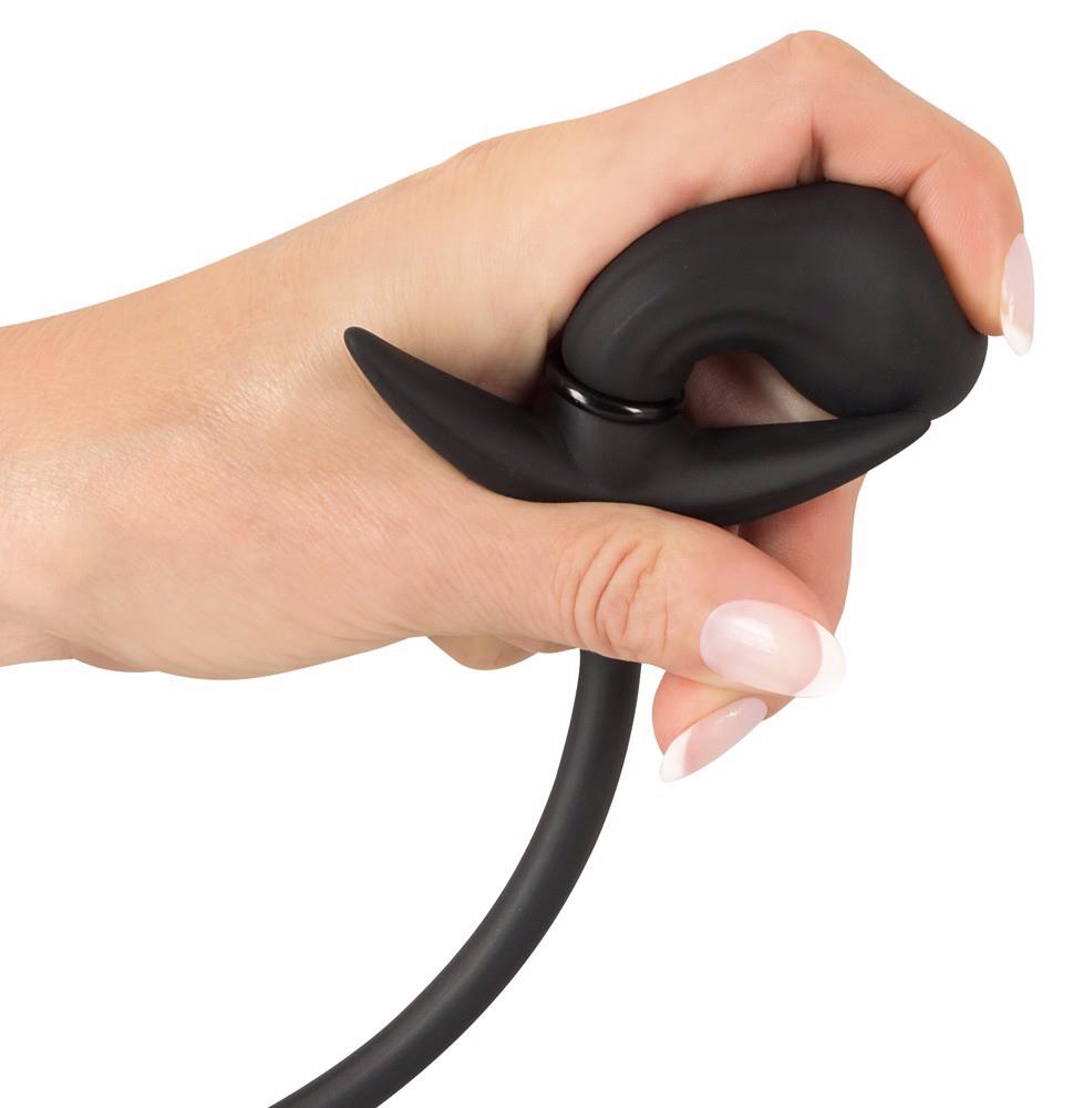 Korek analny Inflatable Plug - silikon/PU, pompowany — zdjęcie 7